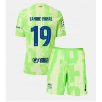 Barcelona Lamine Yamal #19 Tredje Dräkt Barn 2024-25 Kortärmad (+ Korta byxor)